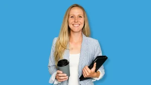 Une femme à fini par monter les échelons dans sa propre entreprise après un bilan de compétence et des conseils de carrière.