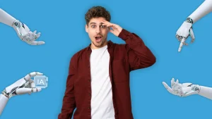 Un homme ne sait plus comment faire depuis l'arrivée de l'IA il se tourne vers un bilan de compétences