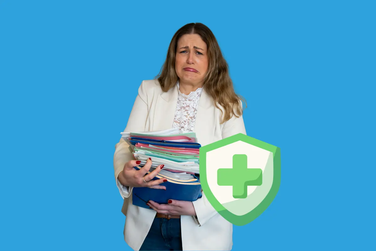 une femme professionnelle très stressée par son travail à La Roche sur Yon qui utilise le bilan de compétences comme bouclier anti-stress