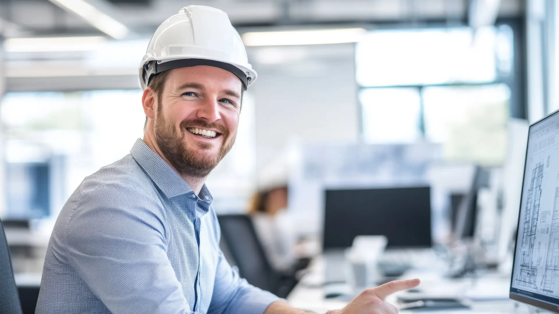 Cet homme travaille dans le transport maritime de Saint Nazaire après une reconversion pro