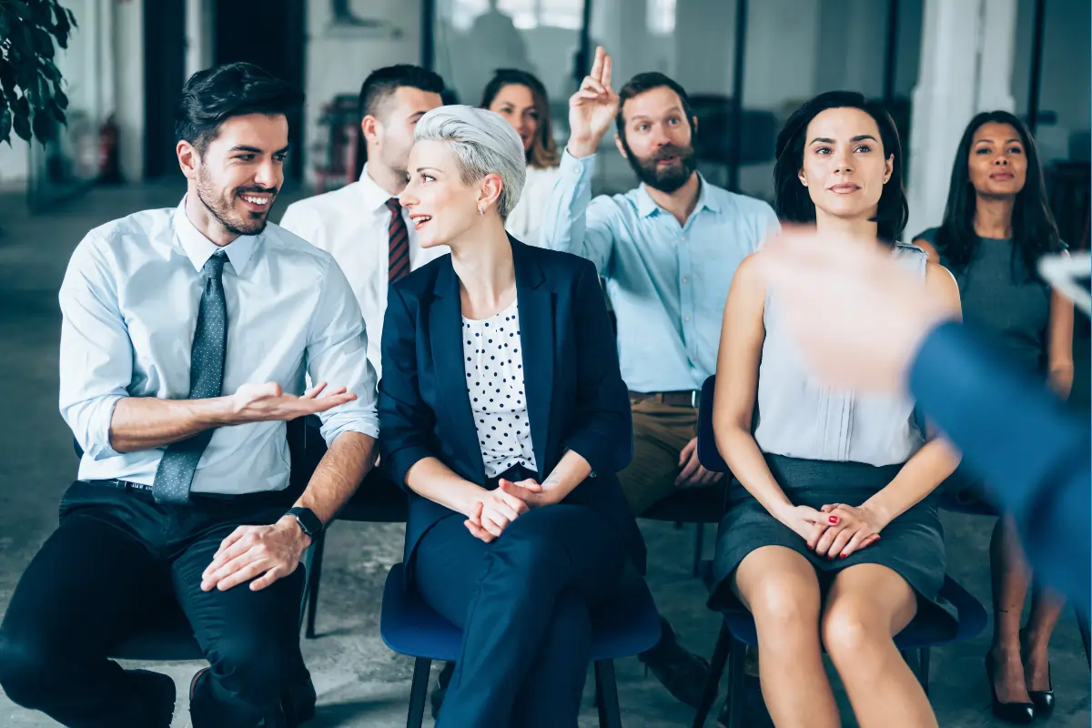 des personnes assistant à une formation à Challans